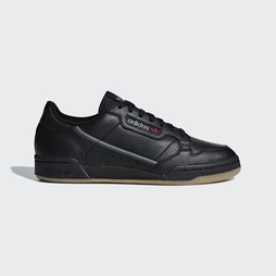 Adidas Continental 80 Férfi Originals Cipő - Fekete [D57122]